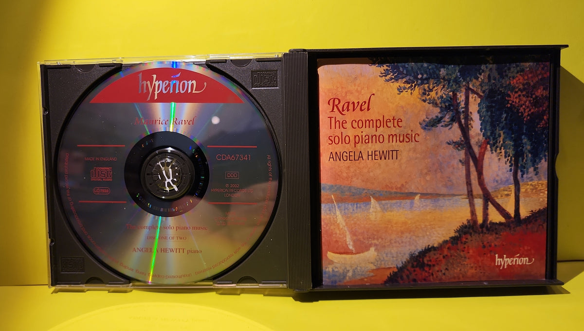 Ravel / Angela Hewitt - The Complete Solo Piano Music - 2002 - CDA67341/2 Used - NM - CDs