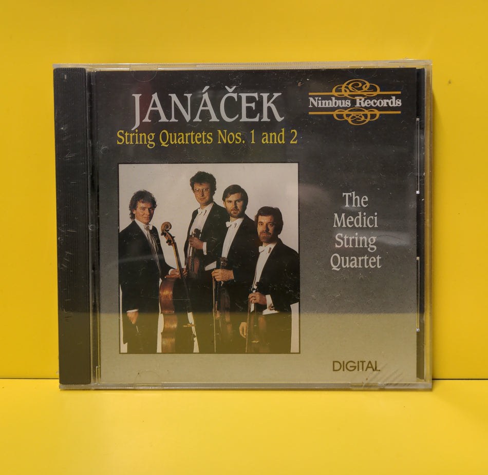 Janáček - The Medici String Quartet - String Quartets Nos. 1 and 2 - 1988 - NI 5113 - Sealed - CDs - USA