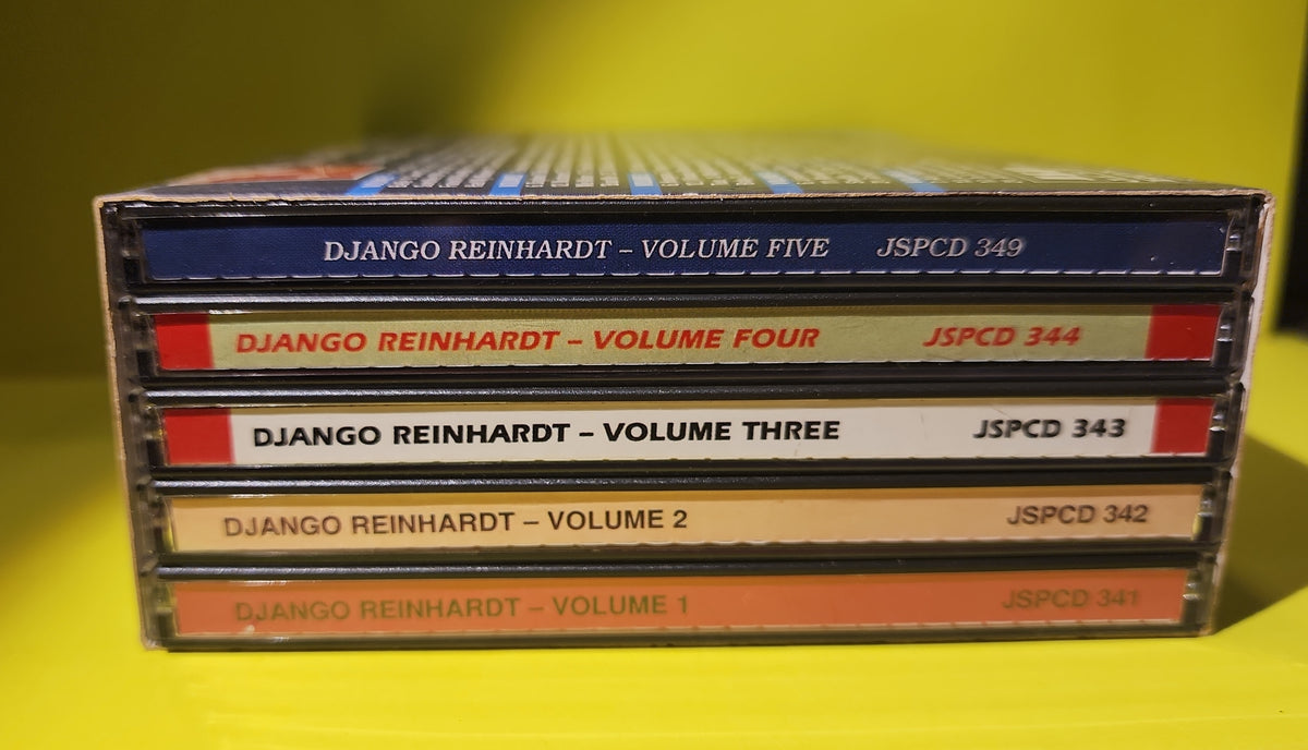 Django Reinhardt - The Classic Early Recordings In Chronological Order / 5 CDs Box Set. - 2000 - JSPCD901 Used - EX - CDs