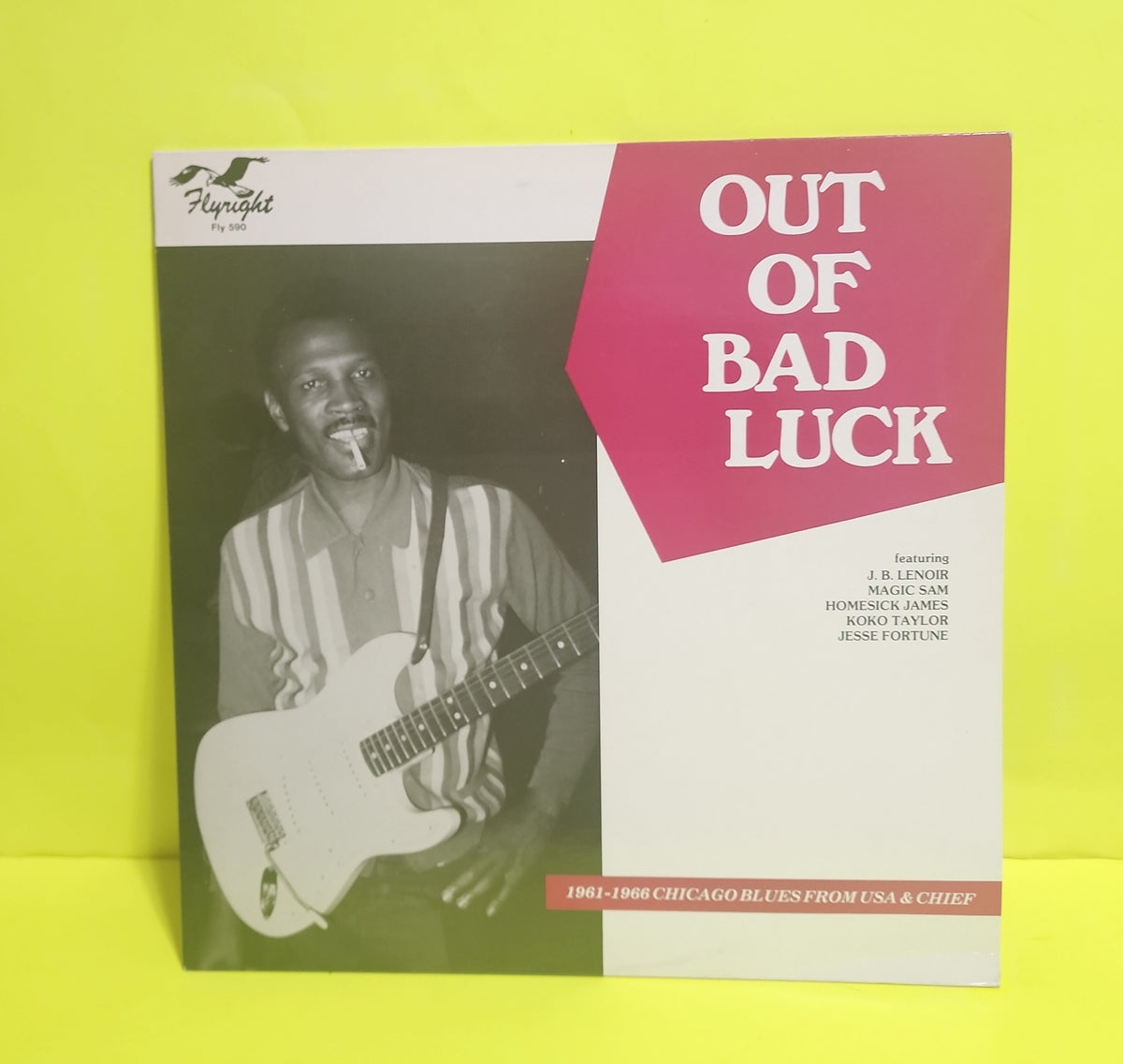 Various  - Out Bad Luck 1961-1966 Chicago Blues  - 1983 - FLY 590 Used - EX - Vinyl
