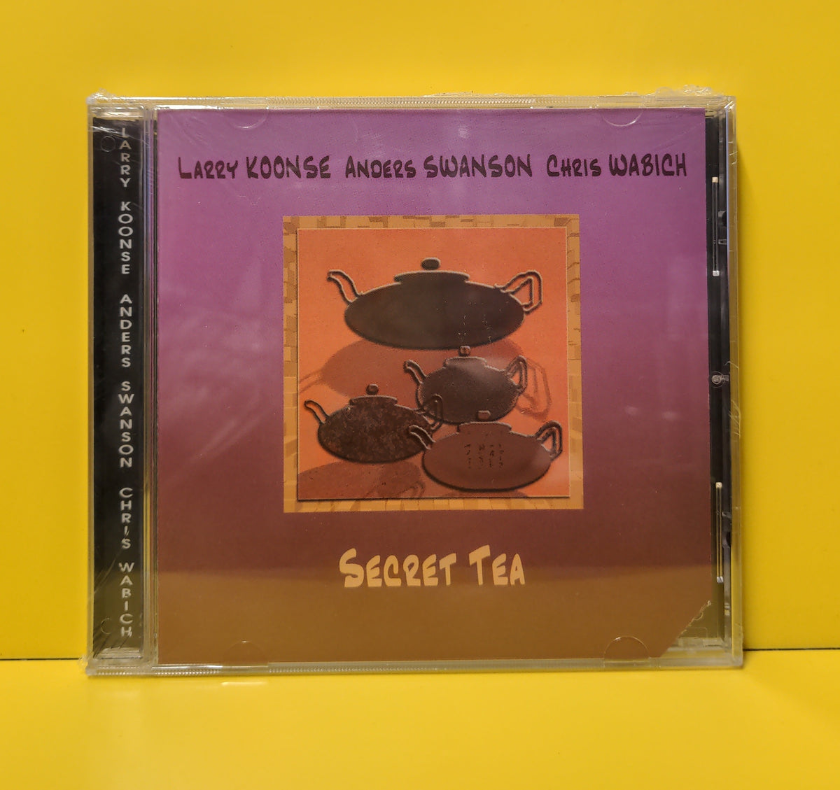 Larry Koonse, Anders Swanson, Chris Wabich - Secret Tea - 2001 - SB-3048 New - Sealed - CDs