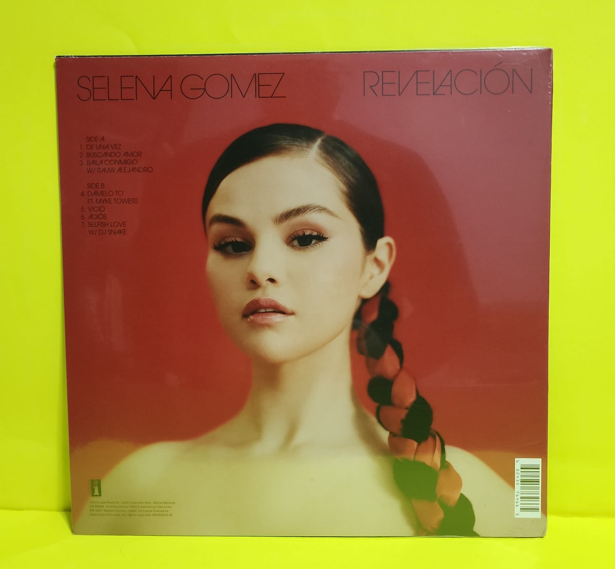 Selena Gomez - Revelación - 2021 - B0033519-01 New - Sealed - Vinyl