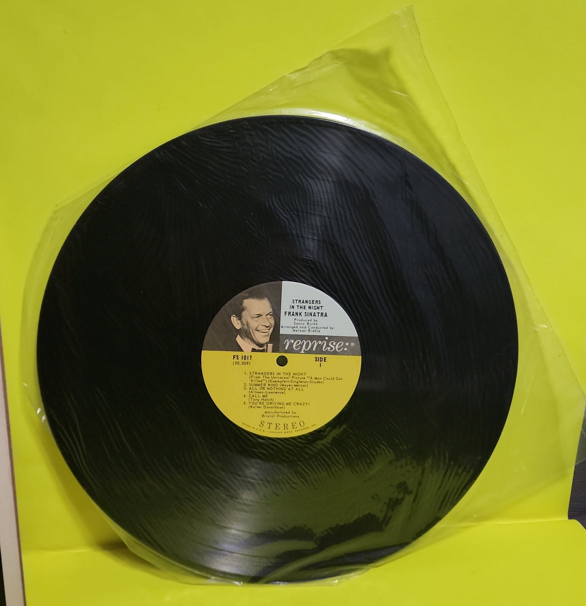 Frank Sinatra  - Strangers in the Night - 1966 - FS 1017 New - NM - Vinyl