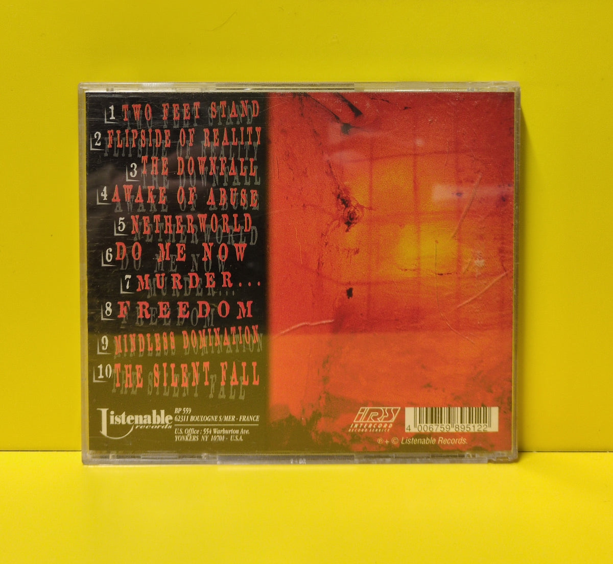 Gardenian - Two Feet Stand - 1997 - POSH008 Used - VG++ - CDs