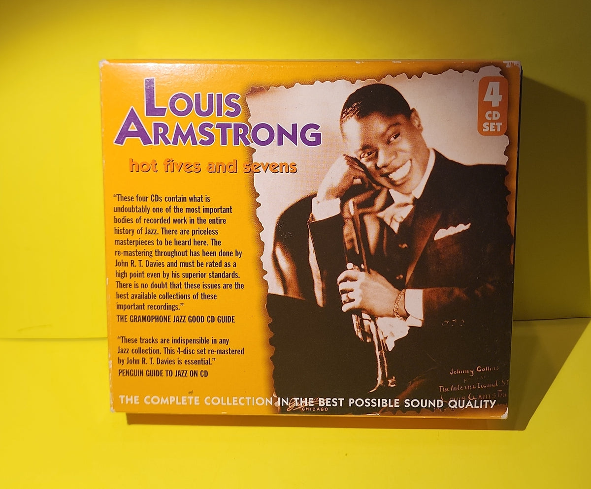 Louis Armstrong - Hot Fives And Sevens / 4 CDs Box Set. - 1999 - JSPLOUISBOX 100 Used - EX - CDs