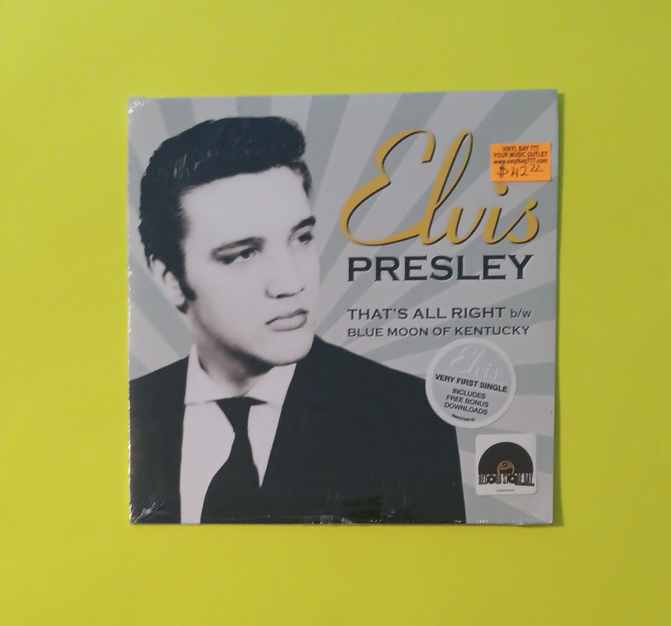 Elvis Presley - That's All Right / Blue Moon Of Kentucky - 2010 - 209 New - Sealed - 7" RSD Vinyl