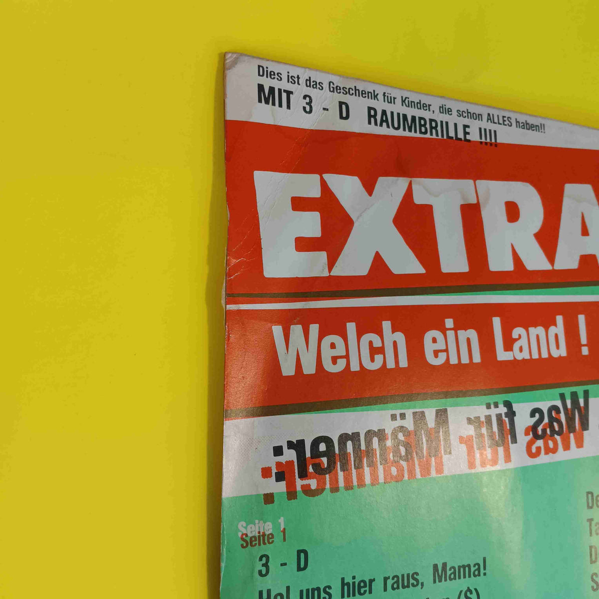Extrabreit - Welch Ein Land Was Fur Manner AUTOGRAPHED - 1981 - 0060.431 Used - VG+ - Vinyl