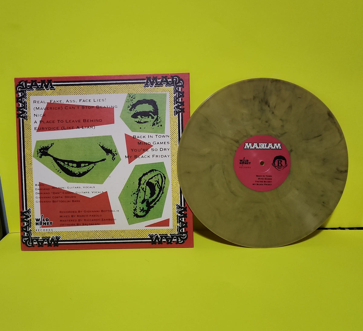 MaDDaM - MaDDaM (Italy Green Limited Edition) - 2024 - New - NM - Vinyl