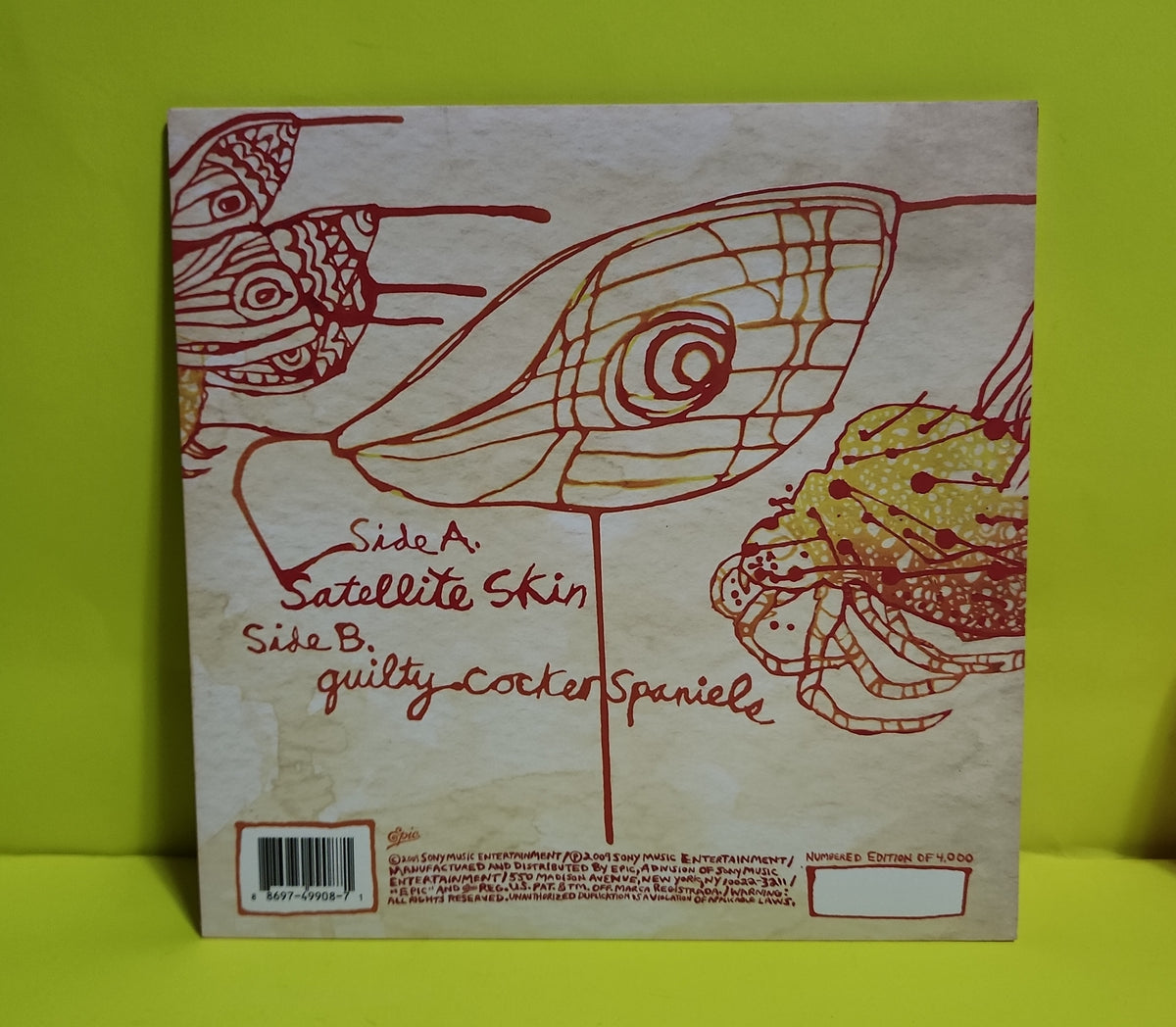 Modest Mouse - 7" Satellite Skin - 2009 - 88697 49908 7 New - NM - Vinyl