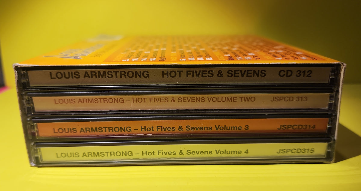 Louis Armstrong - Hot Fives And Sevens / 4 CDs Box Set. - 1999 - JSPLOUISBOX 100 Used - EX - CDs