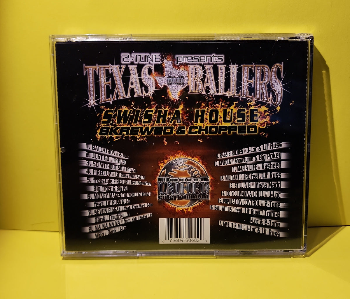 Various - Texas Ballers Skrewed & Chopped  - 2000 - UFD3068 Used - EX - CDs