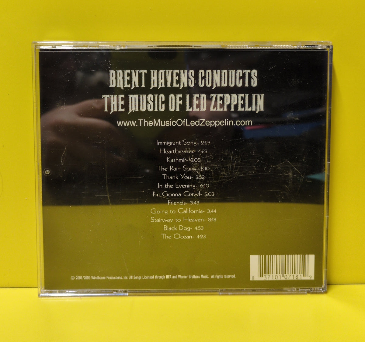 Brent Havens - Brent Havens Conducts The Music Of Led Zeppelin - 2005 - WBPI-7693 Used - NM - CDs