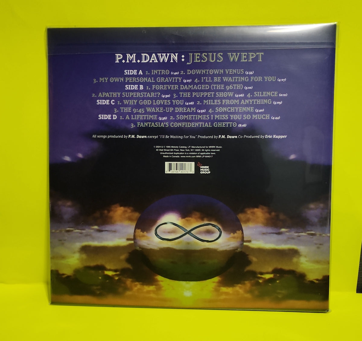 P.M.Dawn - Jesus Wept - 2024 - MNK-LP-644017 New - Sealed - Vinyl