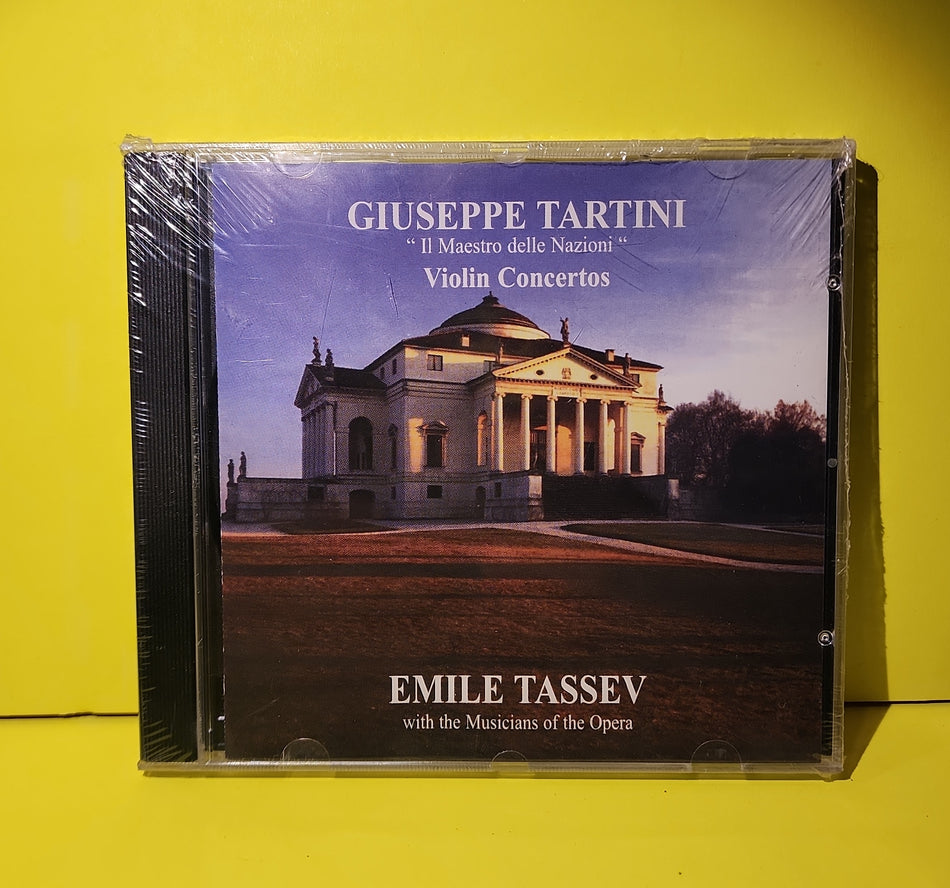 Giuseppe Tartini, Emile Tassev - Violin Concertos  - 1997 - BBC 9701-2 New - Sealed - CDs