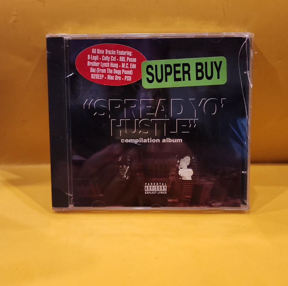 Various - Spread Yo' Hustle - 1997 - SR70011 New - Sealed - CDs