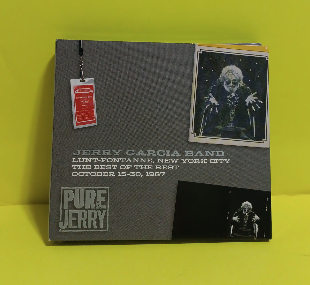 Jerry Garcia Band - Pure Jerry 3 Lunt-Fontanne NYC Oct 15-30 1987 - 2004 - JGCD0003 Used - VG++ - CDs