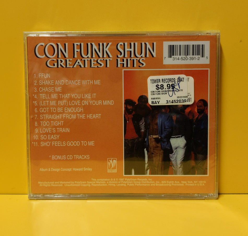 Con Funk Shun - Greatest Hits - 314 520 391-2 New - Sealed - CDs