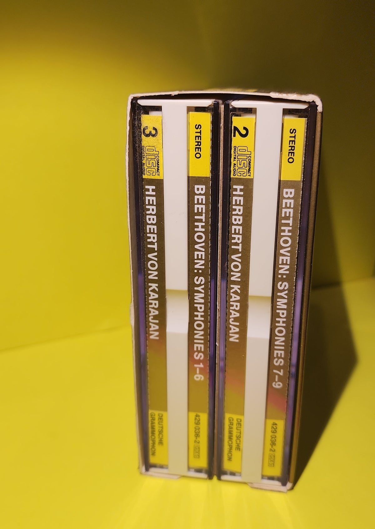 Ludwig Van Beethoven - Herbert von Karajan, Berliner Philharmoniker / 5 CDs Box Set - 429 036-2 Used - EX - CDs