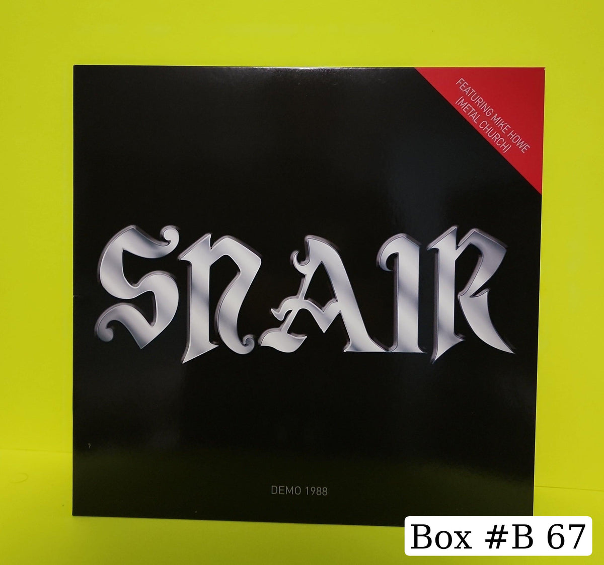 Snair ft Mike Howe (Metal Church) - Demo 1988 (Italy) - 2017 - FR1 New - NM - Vinyl