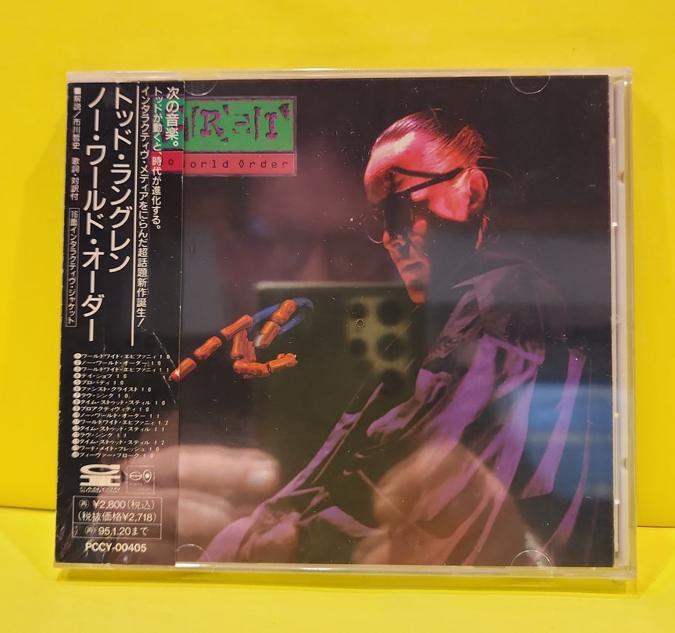 Todd Rundgren / TR-I - No World Order - 1993 - PCCY-00405 New - Sealed - CDs