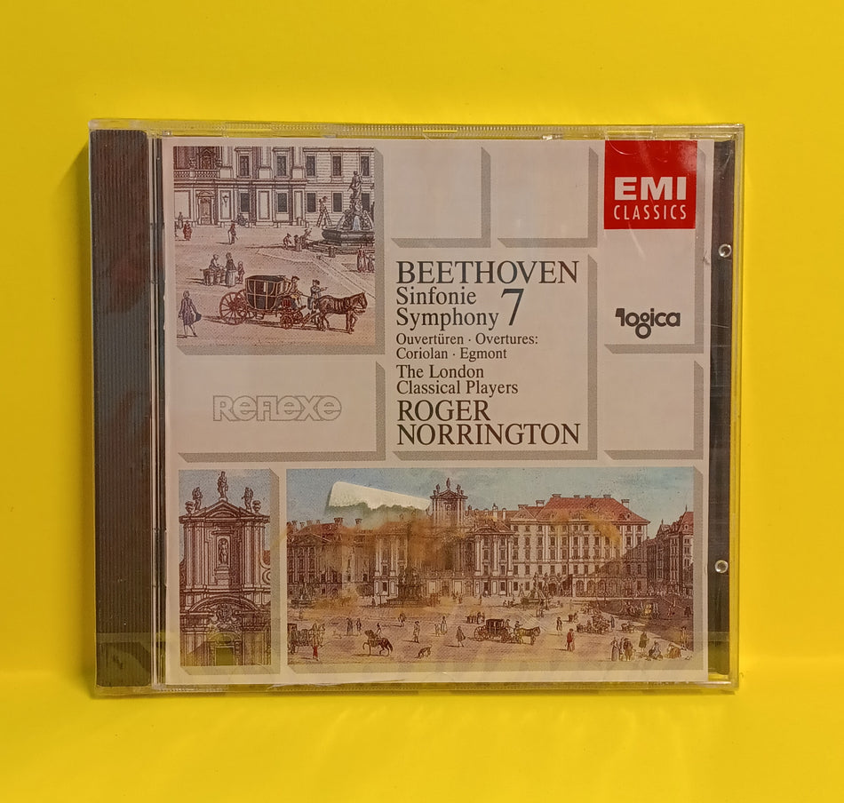 Beethoven: Roger Norrington, The London Classical Players - Sinfonie 7 = Symphony 7 - 1989 - CDC 7 49816 2 New - Sealed - CDs