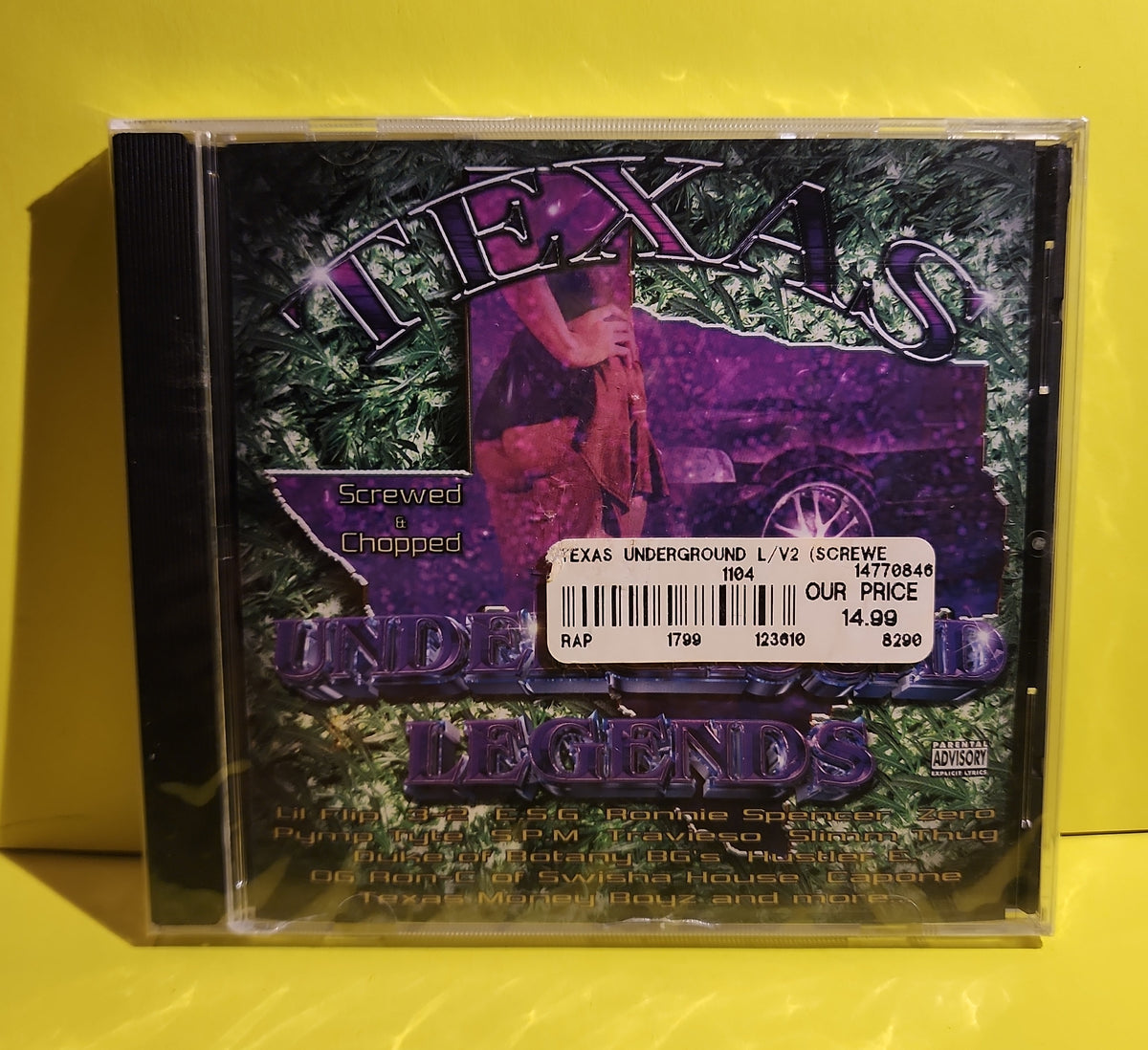Various  - Texas Underground Legend  - 2004 - New - Sealed - CDs