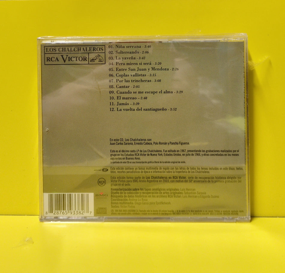 Los Chalchaleros - Por El Mundo - 2004 - 8287 659338-2 New - Sealed - CDs