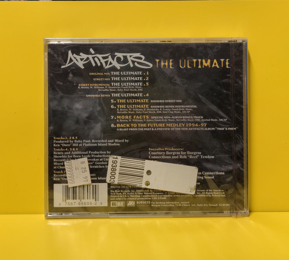 Artifacts - The Ultimate - 1997 - CD5 2-95606 New - Sealed - CDs