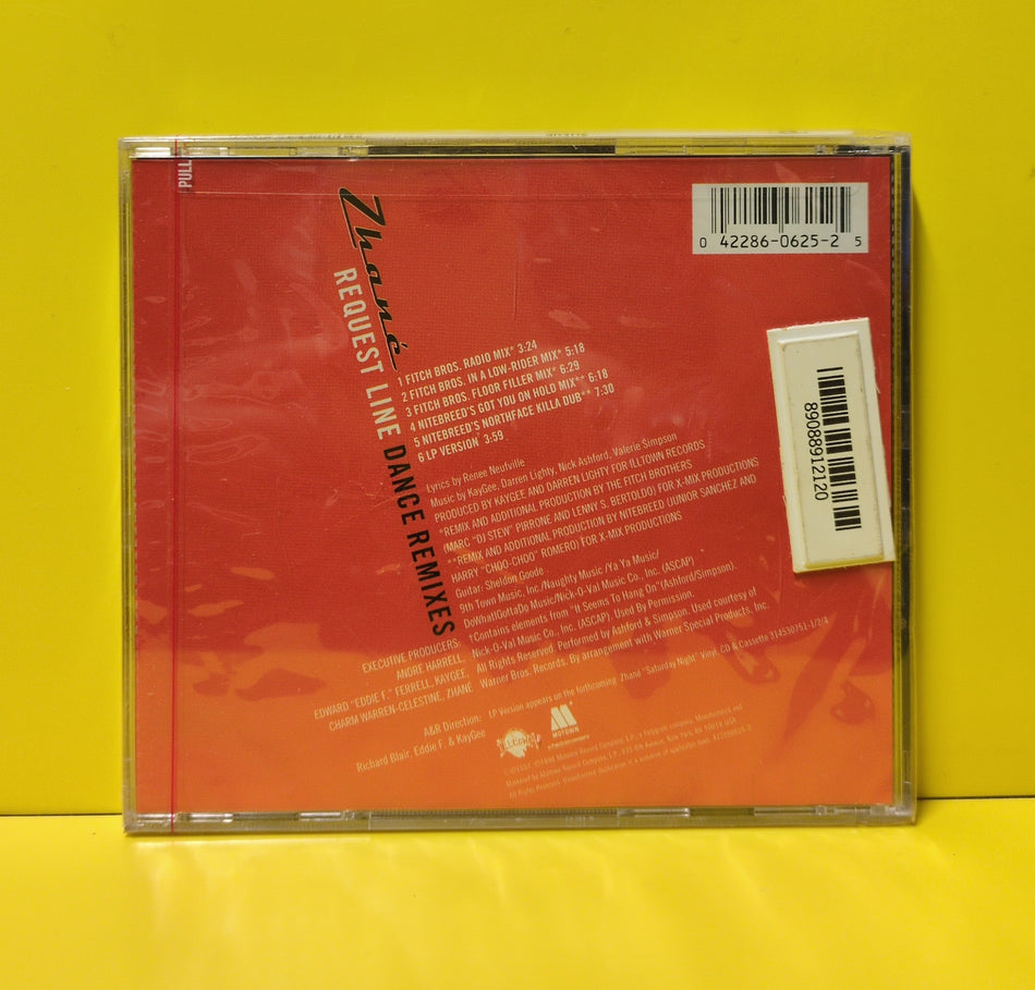Zhané - Request Line (Dance Remixes) - 1997 - 422860625-2 New - Sealed - CDs