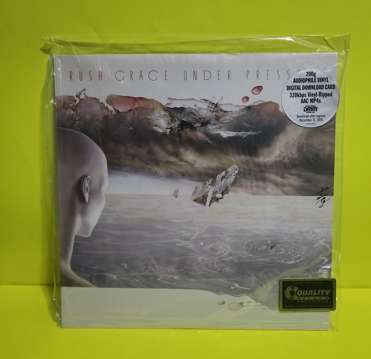 Rush - Grace Under Pressure - 2015 - B0022384-01 New - Sealed - Vinyl