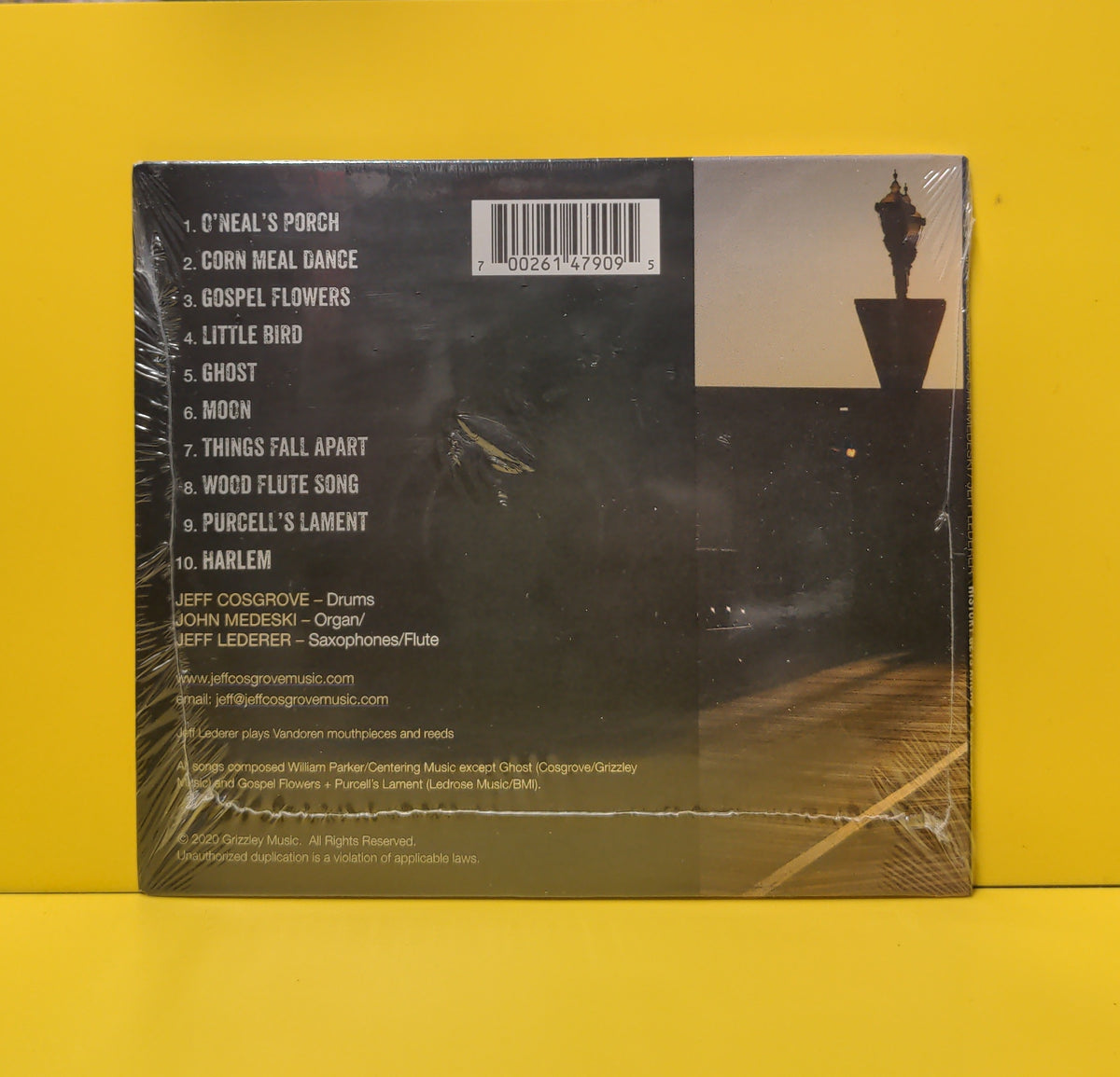 Jeff Cosgrove, John Medeski, Jeff Lederer - History Gets Ahead Of The Story  - 2020 - New - Sealed - CDs