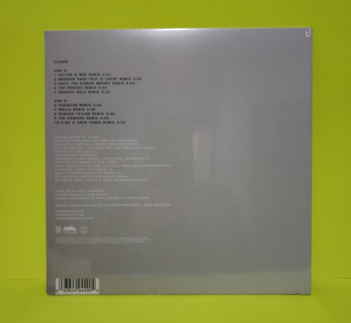 Tegan and Sara - Closer (Remixed) - 2013 - 9362 49449-0 New - Sealed - Vinyl