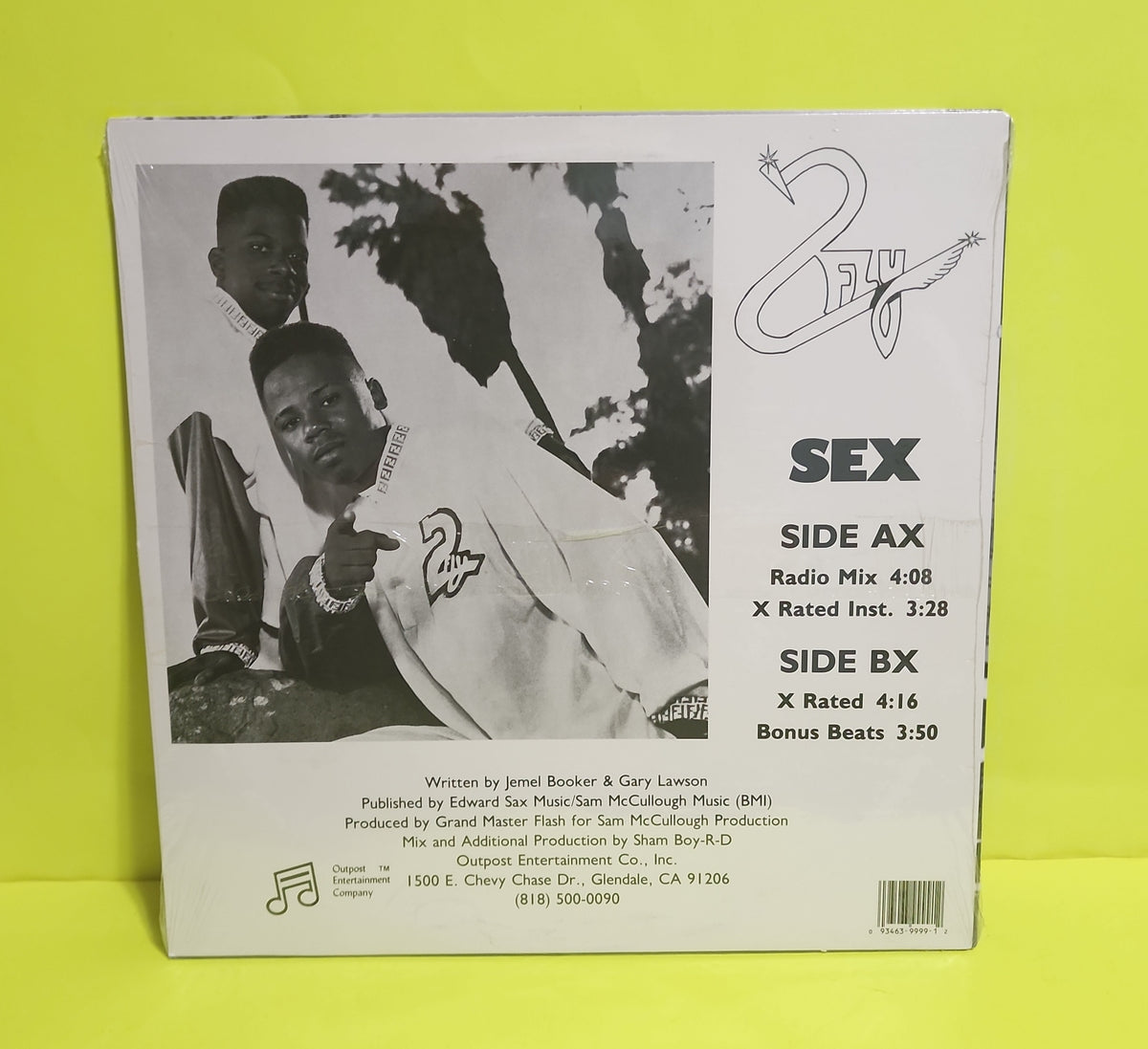 2 Fly - Sex - 1989 - OET-30006 AX New - Sealed - Vinyl