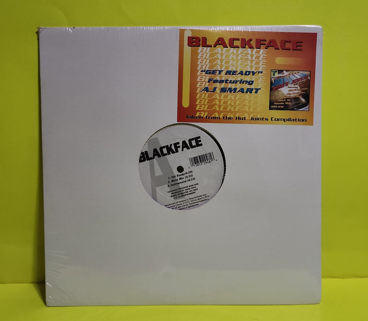 Blackface - Get Ready - 1998 - New - Sealed - Vinyl