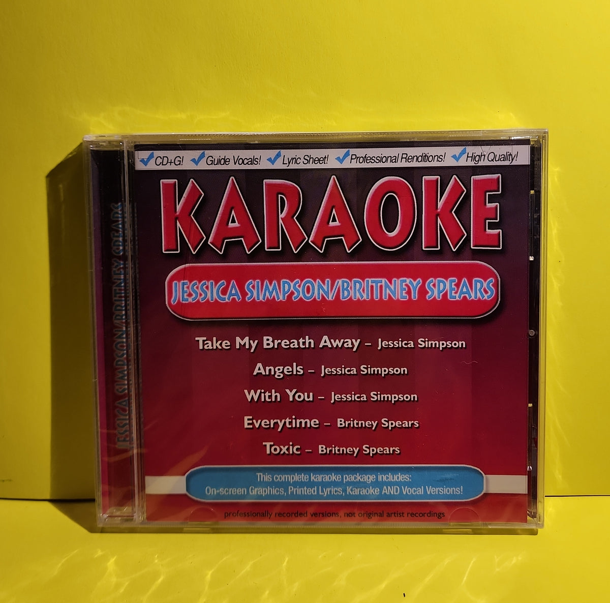 Jessica Simpson / Britney Spears  - Karaoke - 2004 - 40856-2 New - Sealed - CDs