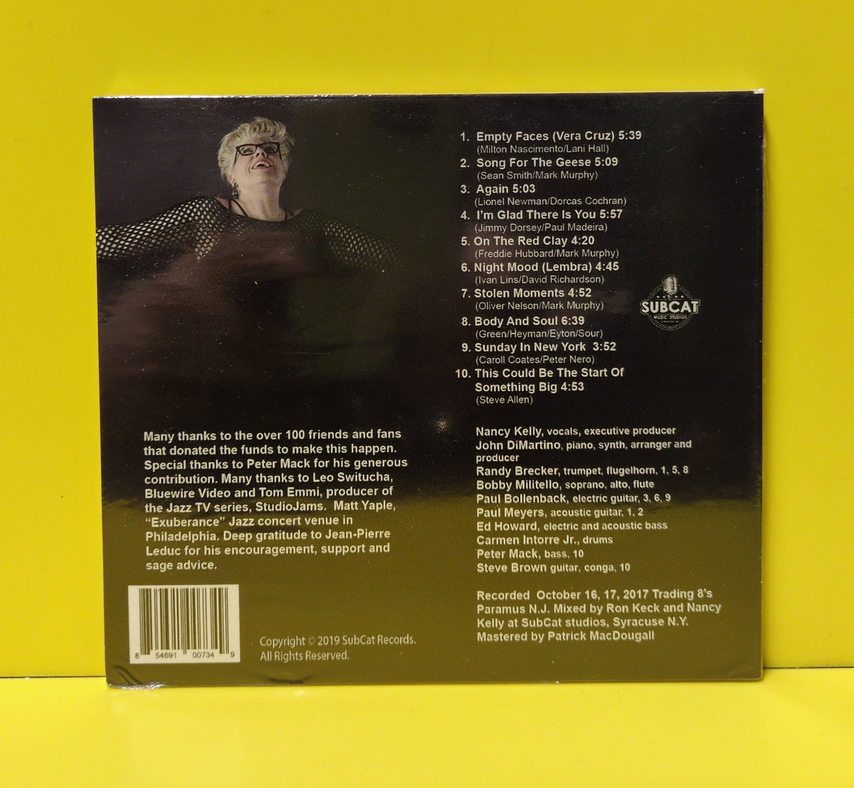 Nancy Kelly - Remembering Mark Murphy - 2019 - SC-001-19 New - Sealed - CDs