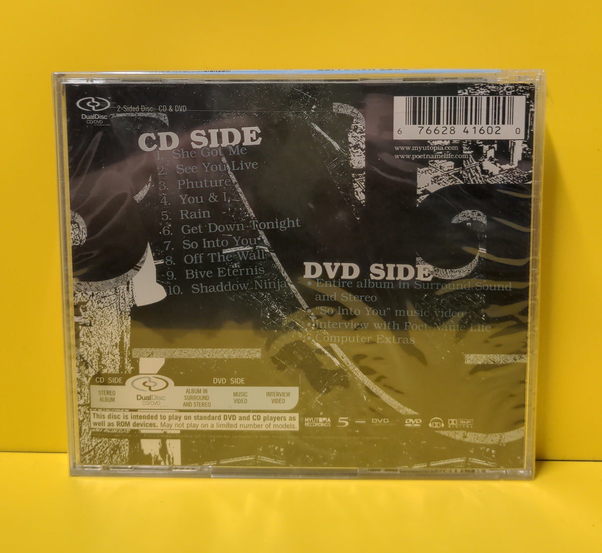 Poet Name Life - Calm Before The Storm - 2005 - 284160-2 New - Sealed - CDs - DualDisc