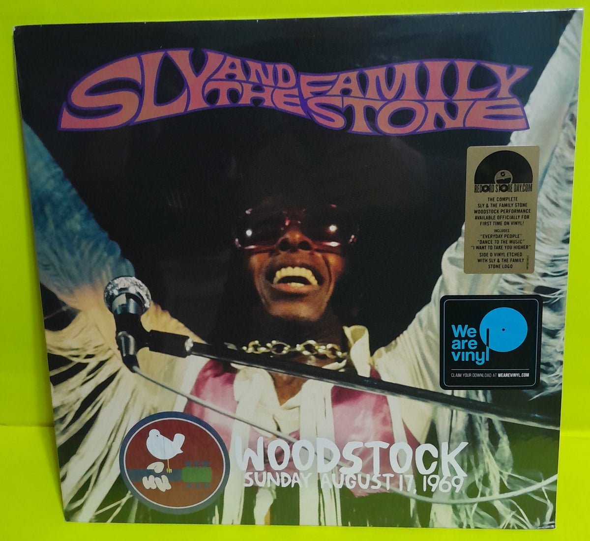 Sly & The Family Stone - Woodstock Sunday August 17, 1969 - 2019 - 19075921541 New - Sealed - Vinyl