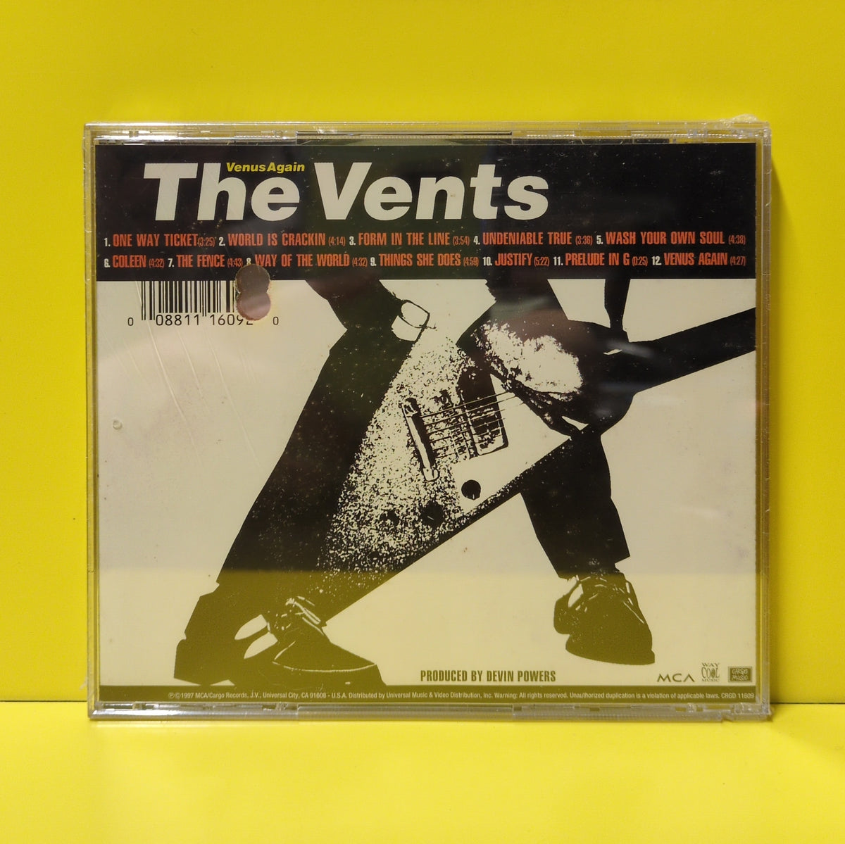 The Vents - Venus Again - 1997 - CRGD 11609 New - Sealed - CDs