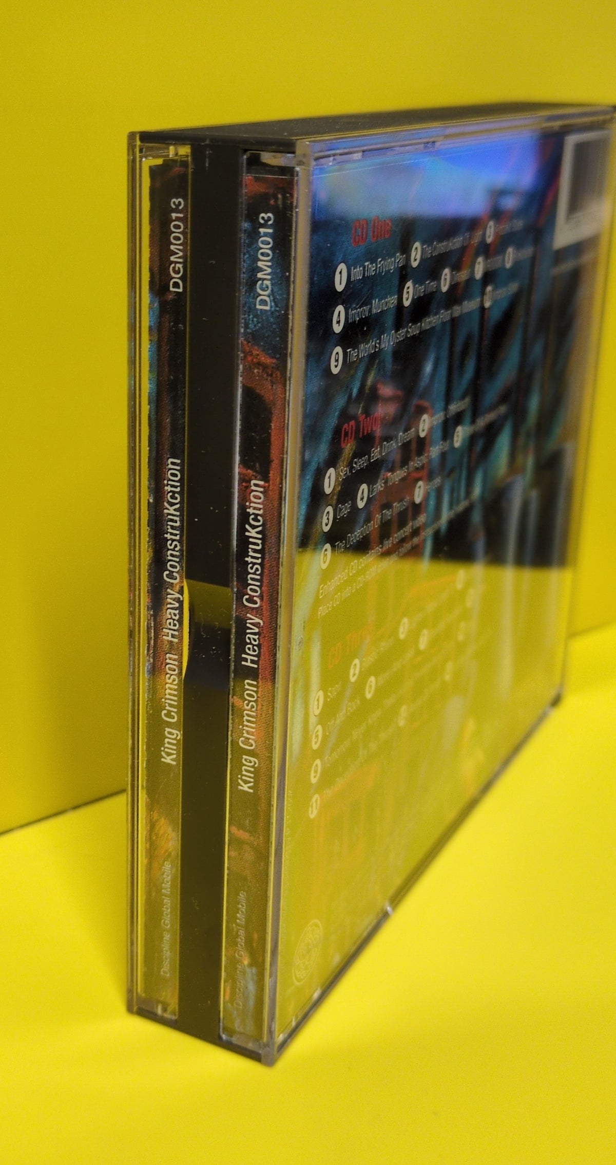 King Crimson - Heavy ConstruKction - 2000 - DGM0013 Used - EX - 3xCD Set