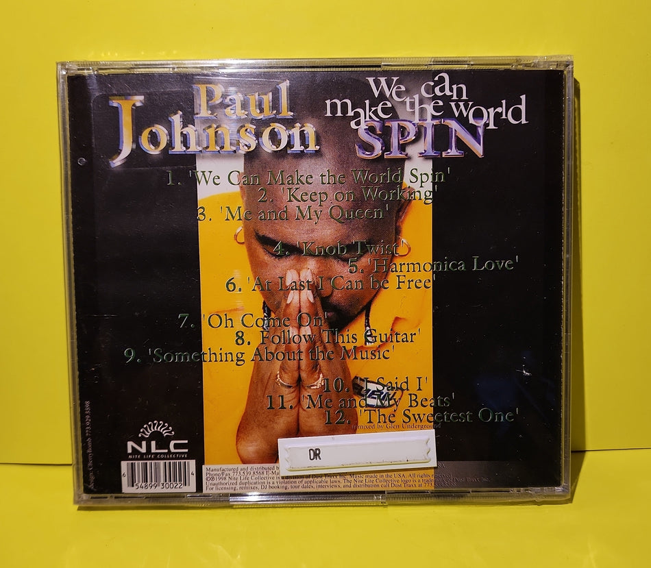 Paul Johnson - We Can Make The World Spin - 1998 - NLC002 New - Sealed - CDs