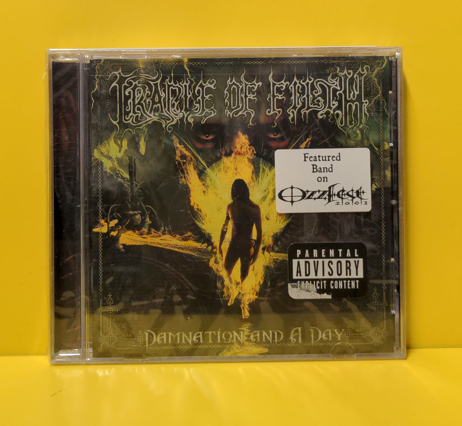 Cradle Of Filth - Damnation And A Day - 2003 - EK71423 New - Sealed - CDs