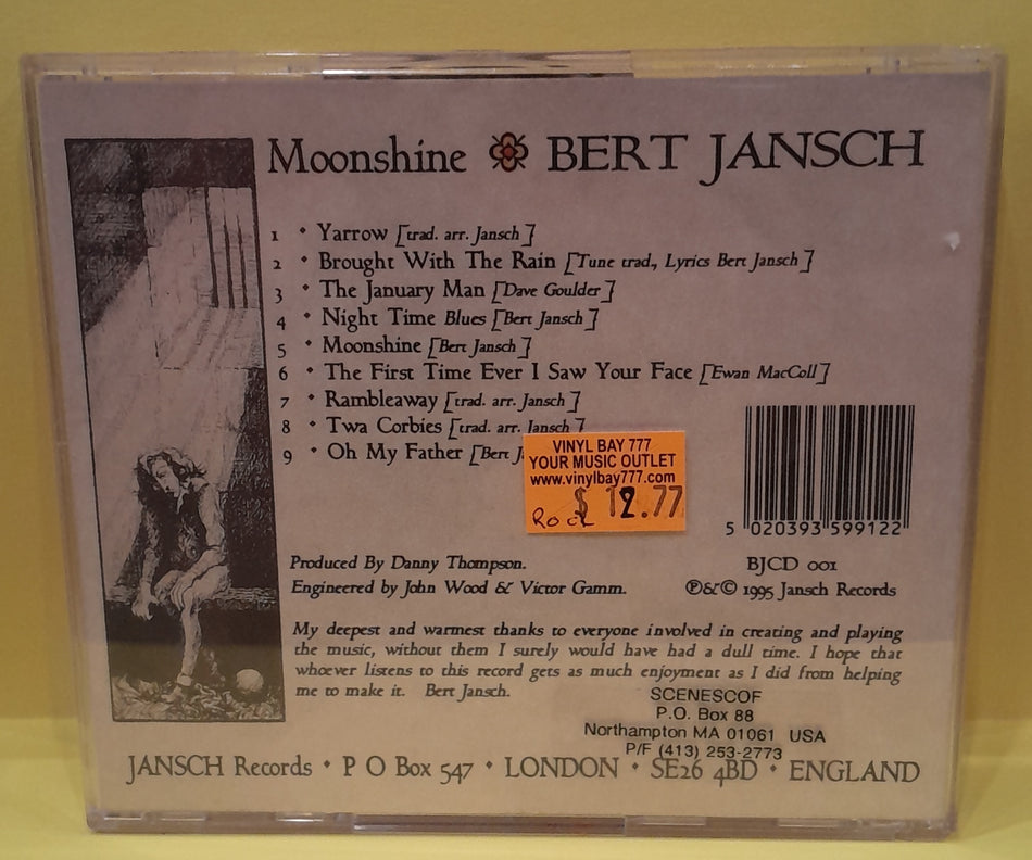 Bert Jansch - Moonshine - 1995 - BJCD 001 Used - NM - CDs