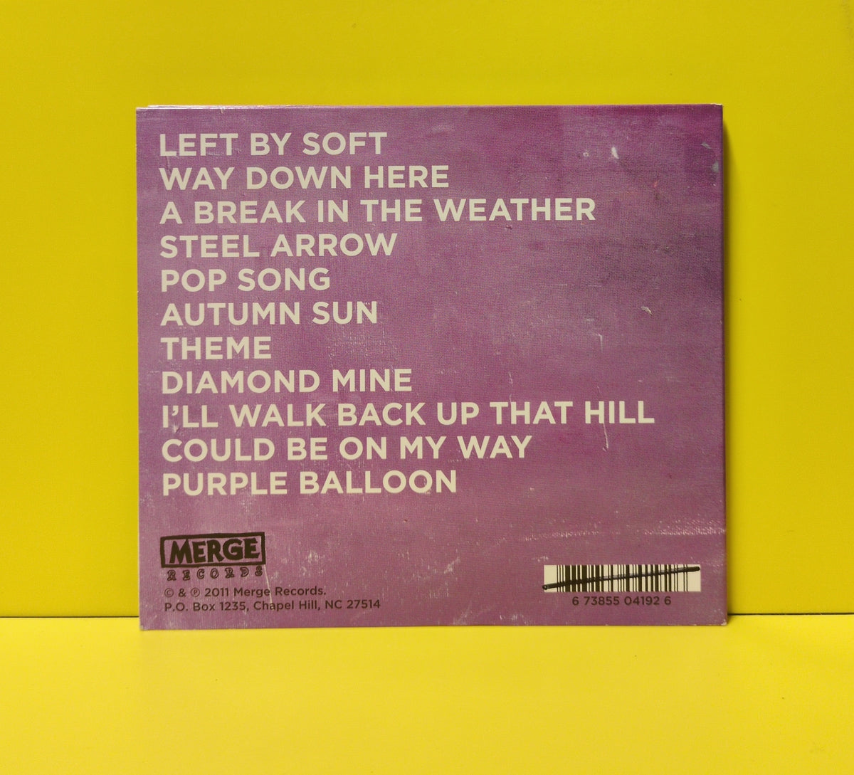 David Kilgour And The Heavy Eights - Left By Soft - 2011 - MRG419 Used - EX - CDs