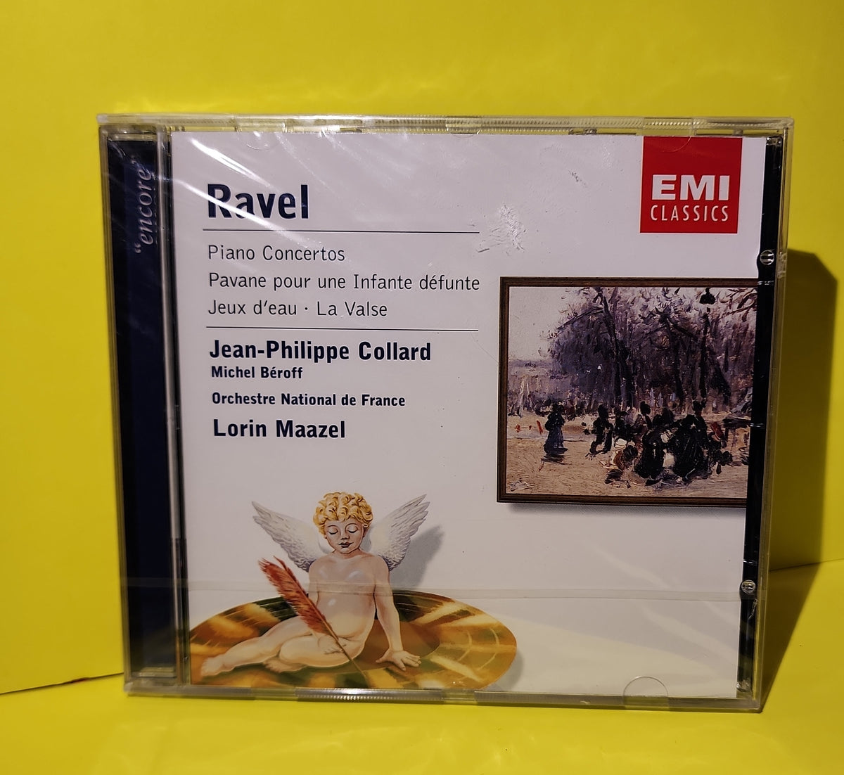 Ravel : Jean-Philippe Collard, Michel Béroff, Orchestre National de France, Lorin Maazel - Piano Concertos - 2001 - 7243 5 74749 2 4 New - Sealed - CDs