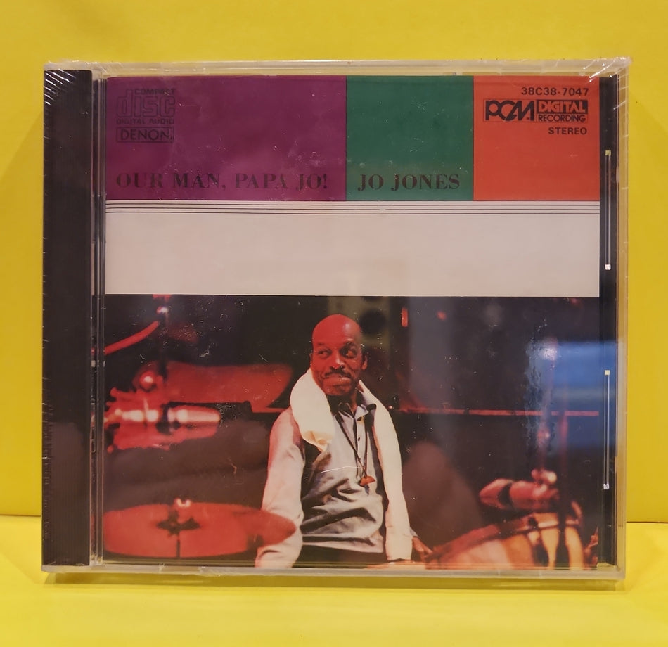 Jo Jones - Our Man, Papa Jo! - 1983 - 38C38-7047 New - Sealed - CDs