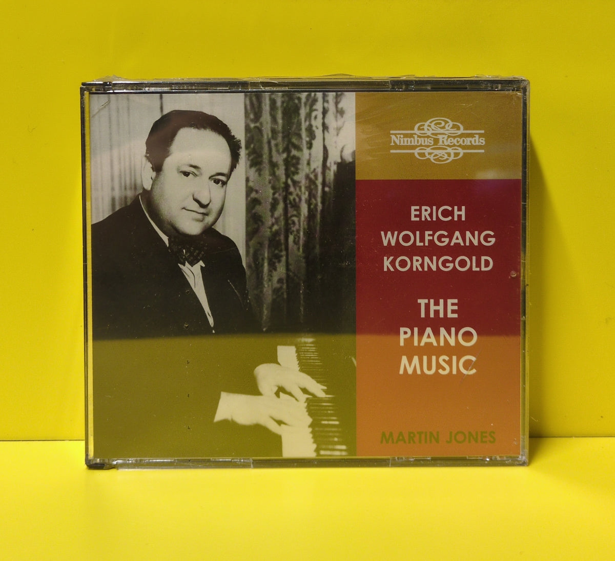 Erich Wolfgang Korngold, Martin Jones - The Piano Music - 2003 - NI 5705/8 New - Sealed - 4xCD Set