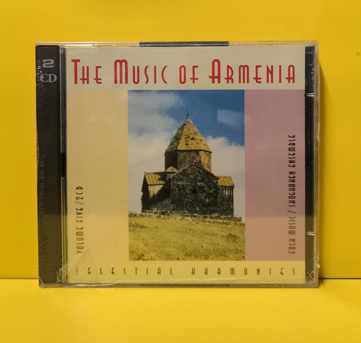 Various - The Music Of Armenia Volume Five:  Folk Music - 1996 - 14119-2 New - Sealed - CDs