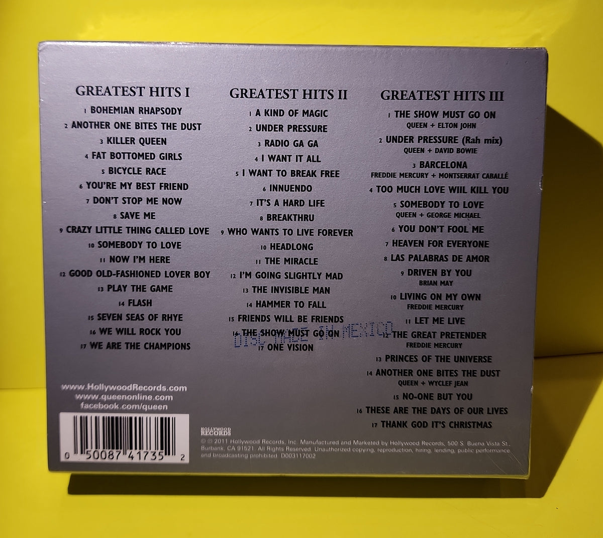 Queen - Greatest Hits I II & III (The Platinum Collection) - 2011 - D003117002 New - Sealed - CDs