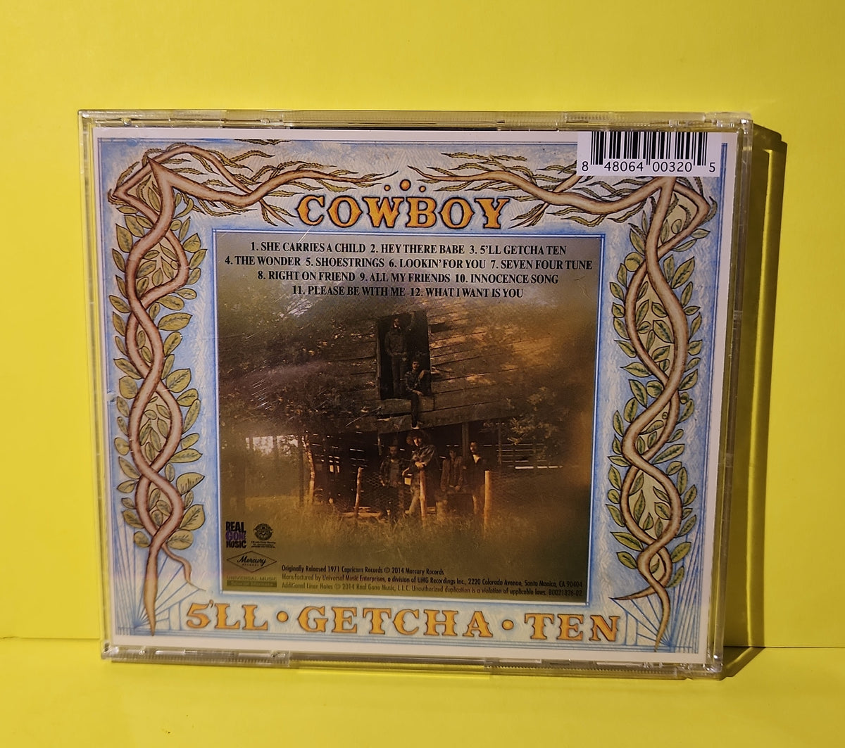 Cowboy  - 5'll Getcha Ten - 2014 - RGM-0320 Used - VG++ - CDs